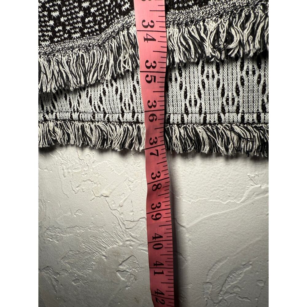 Thml Asymmetrical Color Block Jaycaurd Tweed Frin… - image 6